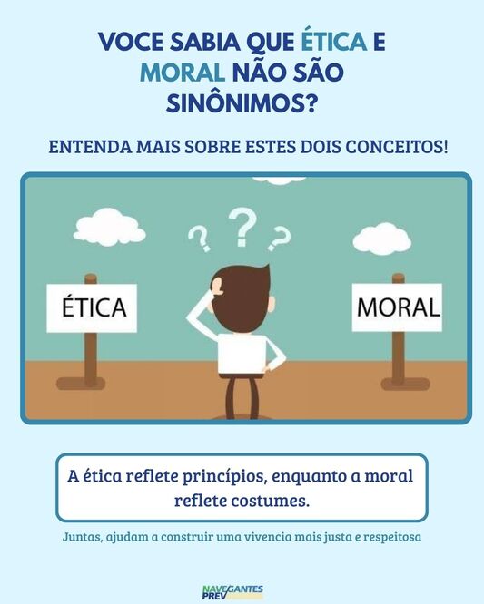 Ética e Moral não são sinônimos